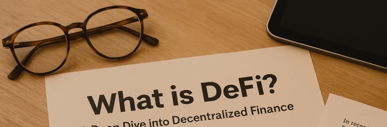 What is DeFi?